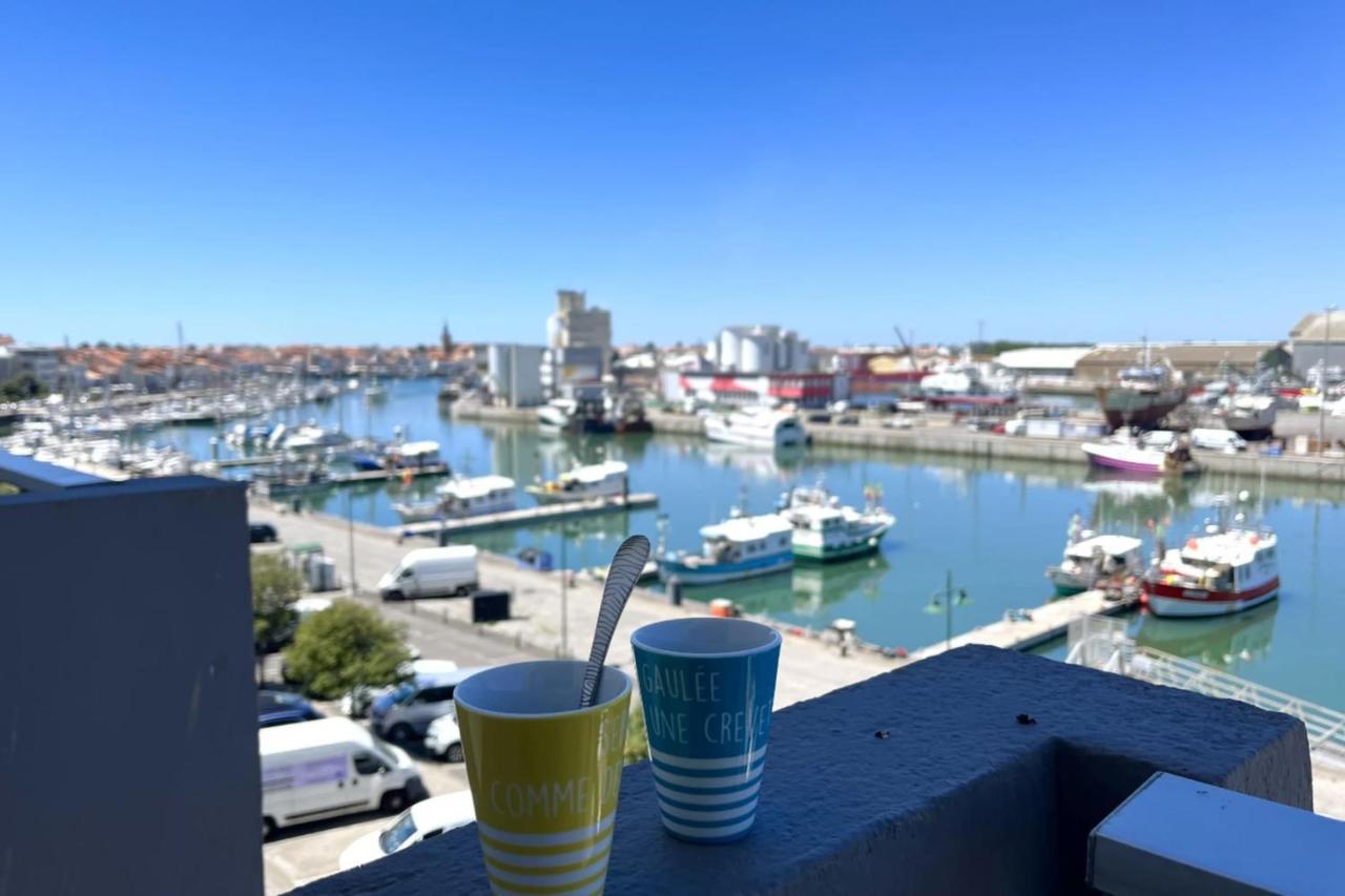 Pretty And Bright Studio With View On The Harbor Les Sables-dʼOlonne Eksteriør billede