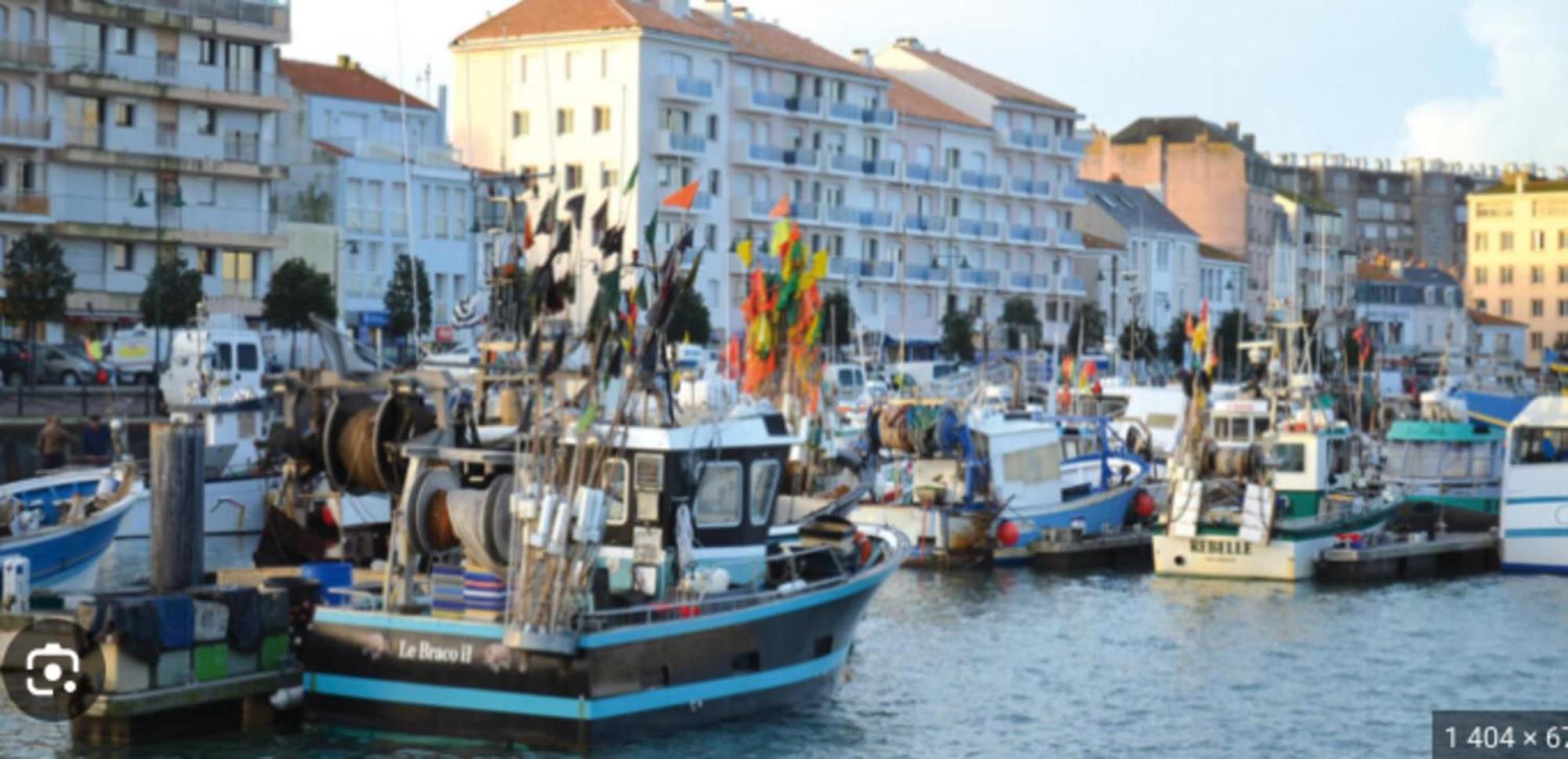 Pretty And Bright Studio With View On The Harbor Les Sables-dʼOlonne Eksteriør billede